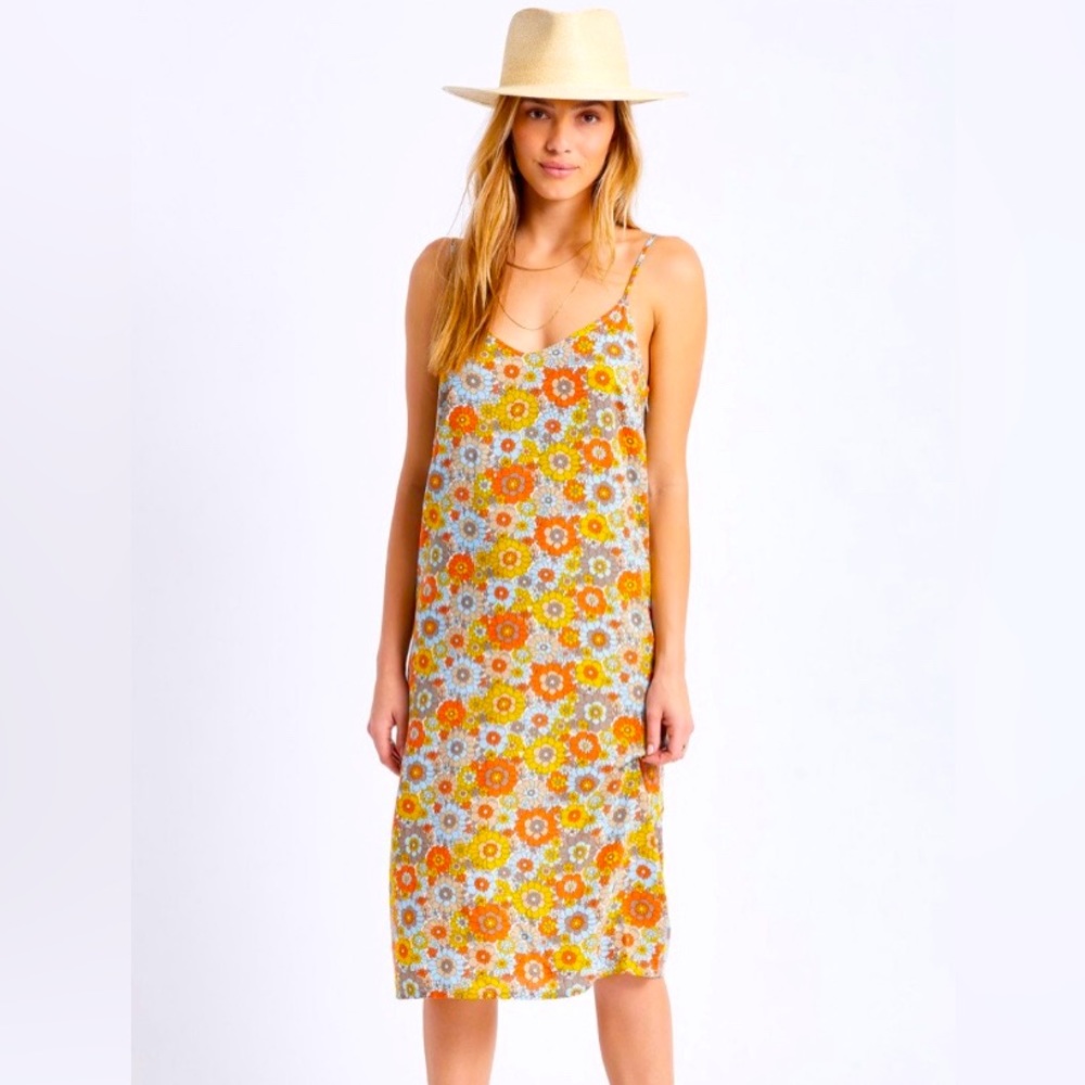 Retro 70’s print sundress by Brixton